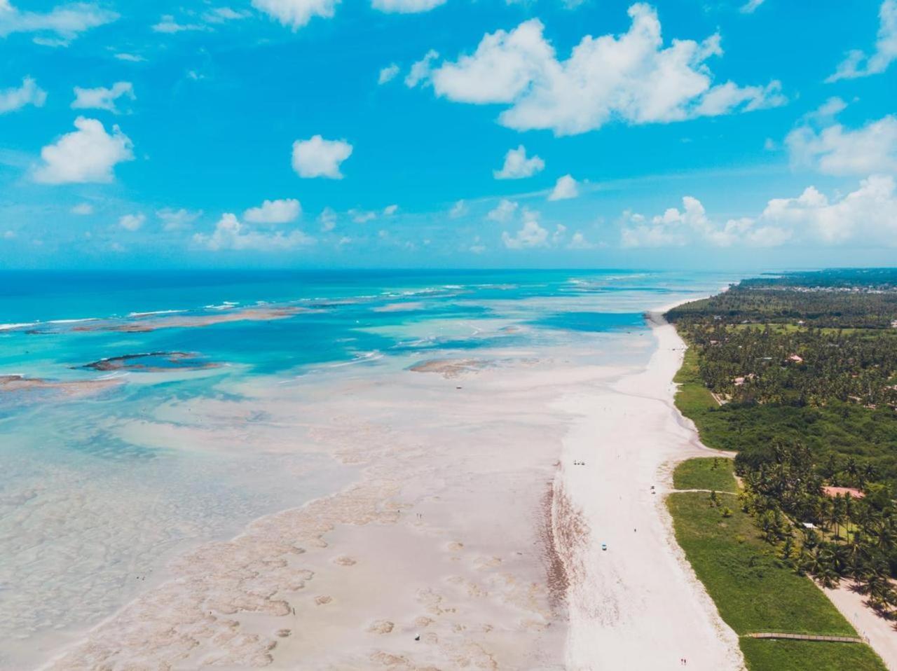 Pousada Pe Na Areia São Miguel dos Milagres Eksteriør billede